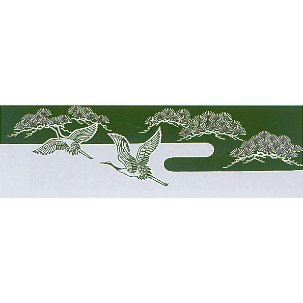 手拭い 祭り 手ぬぐい 手拭 踊り てぬぐい 本染め 粗品 お年賀 110cm 鶴 松