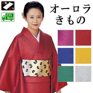 オーロラ着物反物 ラメ衣裳 おとぎの国の幻想きもの メンズ レディース 日本舞踊 舞台用着物 洗える着物 お仕立
