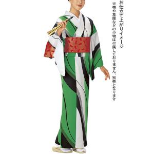 裾引き すそひき おひき 踊り 着物 舞踊 仕立て上がり 白地 銀箔 桜