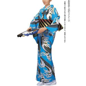 モダン着物（納期約35日・一越ちりめん） オーダーメイド踊り