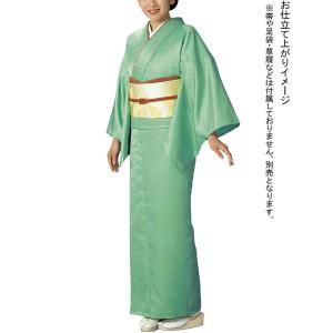 色無地 着物 反物 紗綾型 踊り 舞台 日本製 オリジナル 洗える着物