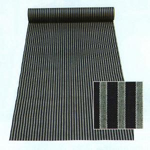 綿紬 着物 反物 レディース メンズ 唐桟 唐棧 棧留 サントメ縞 綿紬