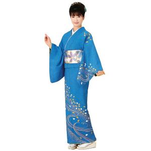 訪問着 着物 反物 女性 男性 結婚式 赤 金箔紙 洗える着物