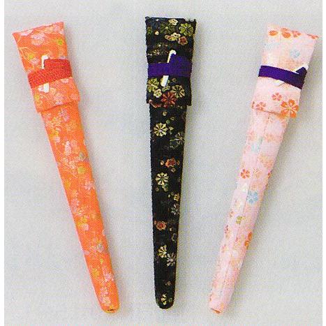 扇子入れ1本 舞扇子 舞踊 扇子 舞扇入れ 舞扇袋 扇入れ 金襴 錦織 1本用 nm7556