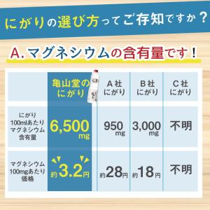 マグネシウム にがり ミネラル補給 健康維持 ...の詳細画像4
