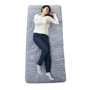 YAMAZEN ふんわりごろ寝 電気カーペット グレー YWC-C20-BLGY　色：グレー