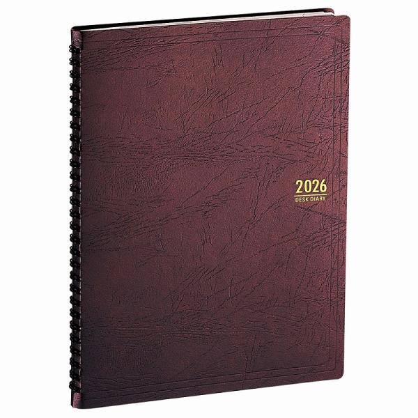 2026年B5ダイアリー手帳 デスクプランダイアリー／シリアス ナカバヤシ　令和8年スケジュール帳 ...