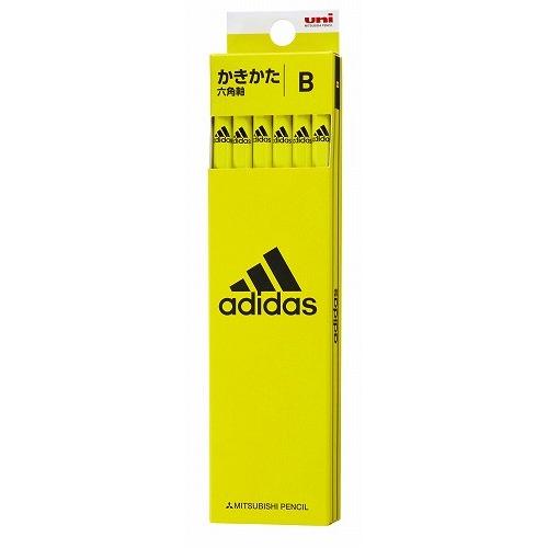 アディダス（AI06）[adidas]2019新学期鉛筆5607　6角　（B）（かきかたえんぴつダー...