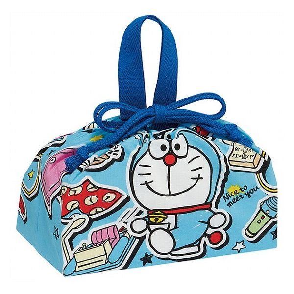 ドラえもん[Doraemon]PocketMonstersランチ巾着(ランチきんちゃく/お弁当袋)(...