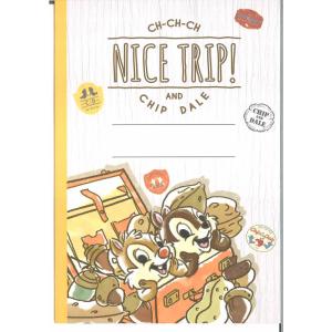 ディズニーチップ＆デール[DisneyChip 'n Dale]キャラパレ02ノートＢ５　罫線（7mm罫）（S2631695）