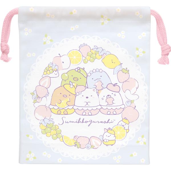 すみっコぐらしS/Gランチマーケットコップ巾着（コップ入れ）（CA21402）