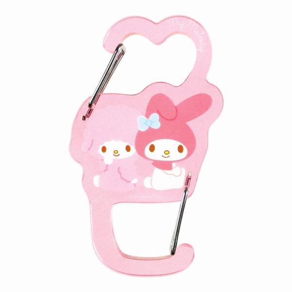 マイメロディ[MyMelody]サンリオ[SANRIO]TsFactoryツインカラビナホルダー(両...