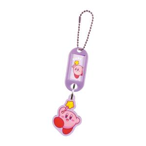 星のカービィー（Kirby）パープルT'sFactoryネームタグキーホルダー（HK-5541715PU）