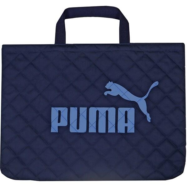 プーマ[PUMA]（ネイビー）（クツワ）レッスンバッグ（手提げかばん/スクールバッグ）（PM413N...