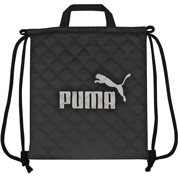 プーマ[PUMA]（ブラック）（クツワ）ナップサック（巾着袋［キンチャク大/体操服バッグ］）（PM4...