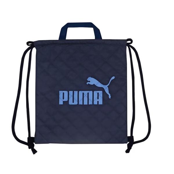 プーマ[PUMA]（ブルー）（クツワ）ナップサック（巾着袋［キンチャク大/体操服バッグ］）（PM41...