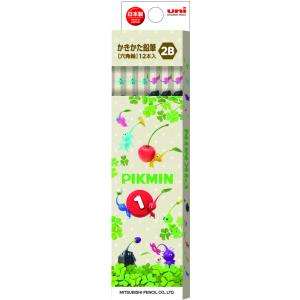 三菱鉛筆 ピクミン4[Pikmin4] 鉛筆B＋色鉛筆24色5点文具セット