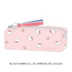 CRUX（クラックス） Hello kitty 筆箱 クリア2ルームペンケース