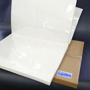 ジャバラ画用紙展示用台紙(4つ切り)・ホワイト