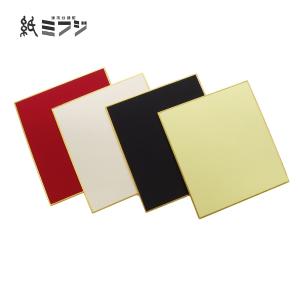 色紙カラー色紙 ミニサイズ 各5枚入り 黒赤系 黒 / クリーム