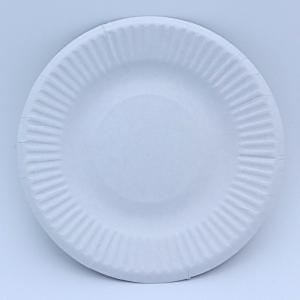 箱：紙皿ホワイト4号10.5cm（4800枚）業務用ケースまとめ買い 使い捨て紙皿｜kami-plaza