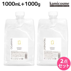 ハホニコ レブリ シャンプー 1000mL + トリートメント 1000g 父の日｜kamicosme