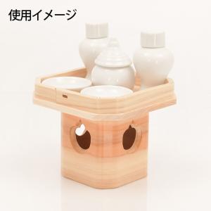 【限定セール】神具 おしゃれ 日本製 桧 三宝...の詳細画像2