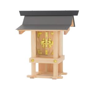 神棚の里 即日出荷 静岡木工 地の神様 カラートタン 中 : セキチュー