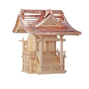 外宮 八幡宮 千鳥屋根付き 木曽桧 木曽檜 木曽ひのき 木曽ヒノキ 神棚の里