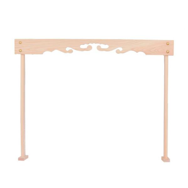 神棚 棚板 雲板 幕板 神棚板用幕板セット 大 幅 約78.5cm 組立品 桧 ひのき 神棚の里 し...