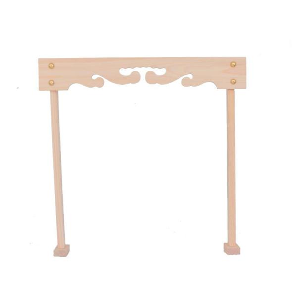 神棚 棚板 雲板 幕板 神棚板用幕板セット 小 幅 約48cm 組立品 桧 ひのき 神棚の里 しめ縄...