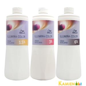 ウエラ イルミナカラー クリーム ディベロッパー 1000ml 2剤【ゆうパック対応】｜kamien