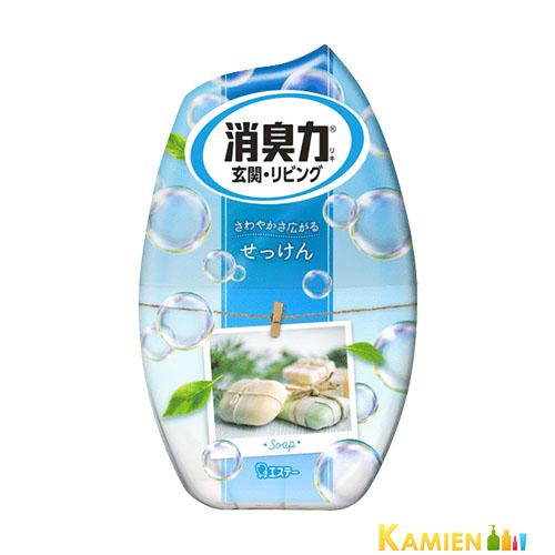 エステー お部屋の消臭力 消臭芳香剤 部屋用 せっけんの香り 400ml【ゆうパック対応】【ドラッグ...