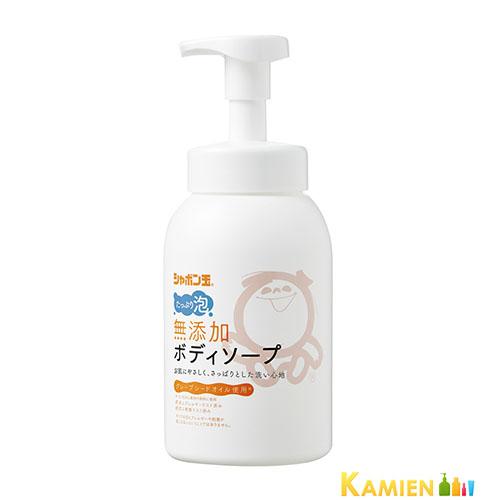 シャボン玉石けん 無添加 ボディソープ たっぷり泡 570ml【宅急便対応】