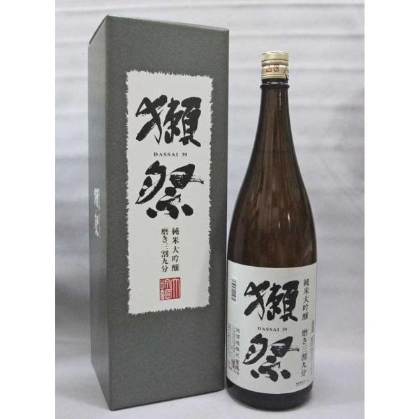 獺祭 純米大吟醸 磨き三割九分 1800ｍｌ 日本酒（2023年12月）DX箱入