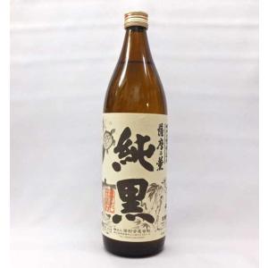 薩摩乃薫 純黒 かめ壷仕込み 芋焼酎25度 900ｍｌ本格焼酎｜kamigataichiba