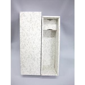【単品注文不可】ギフト用（720ｍｌ・900ｍｌ）専用×1本入り箱　白箱（無地）（かぶせ箱）（日本酒・焼酎・ワイン共通）