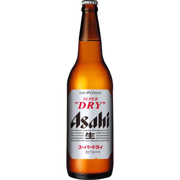 送料無料（北海道、沖縄県は除く）【1ケース】瓶ビール アサヒ スーパードライ 大瓶 633ml×20...