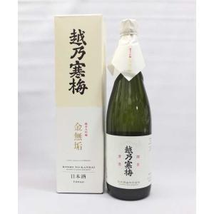 越乃寒梅 金無垢 純米大吟醸 720ml 日本酒（箱入り）（2019年4月日付）｜kamigataichiba