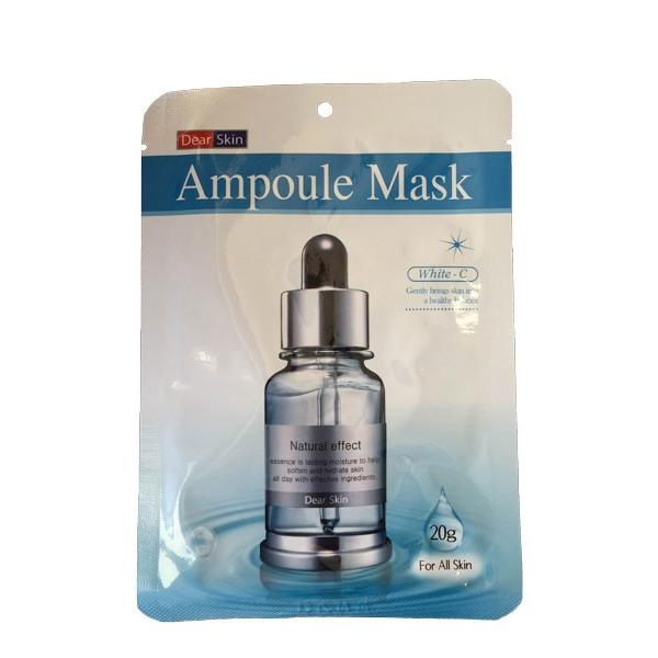 【ネコポス便対応／15枚まで】Ampoule Mask　アンピュールマスク　ホワイトC　1枚　20g...