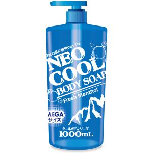 ボディーソープ 極涼 アイスボディシャンプー 1000ml 大容量 クール