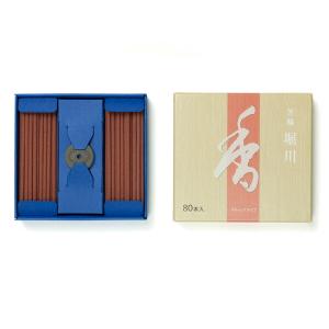 送料無料)松栄堂 芳輪 堀川 スティック型 80本入 お香 : インセンス