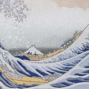 織よし 織物額「富嶽三十六景 神奈川沖浪裏」1...の詳細画像4