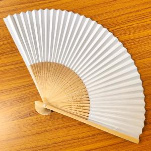 伏見上野旭昇堂 uen-5701 紙扇子 白竹...の詳細画像2