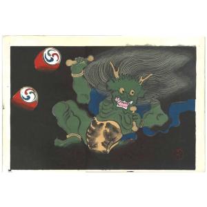 絵画 工芸品 漆 ◇ 屏風 九十九頭馬螺鈿 中国製 四曲一隻 群馬 漆芸