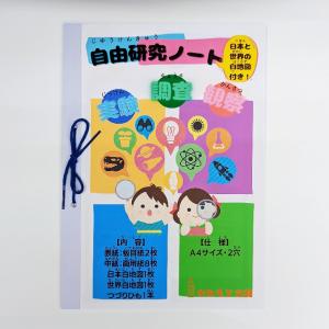 2冊セット 自由研究ノート 夏休み 自由 研究 用 用紙