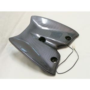 スーパーディオZX AF27 AF28 リアスポイラーLEDセット 黒 SuperDio