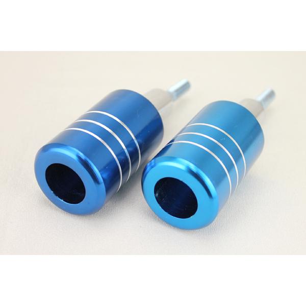 エンジンガード 青 フレームスライダーZRX1100 GPZ900R ZRX400 ゼファー400 ...