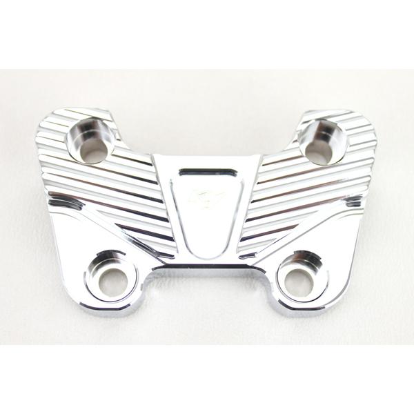 ドゥカティ モンスター795 メッキ ハンドルクランプ Monster696 ハンドルブラケット ハ...