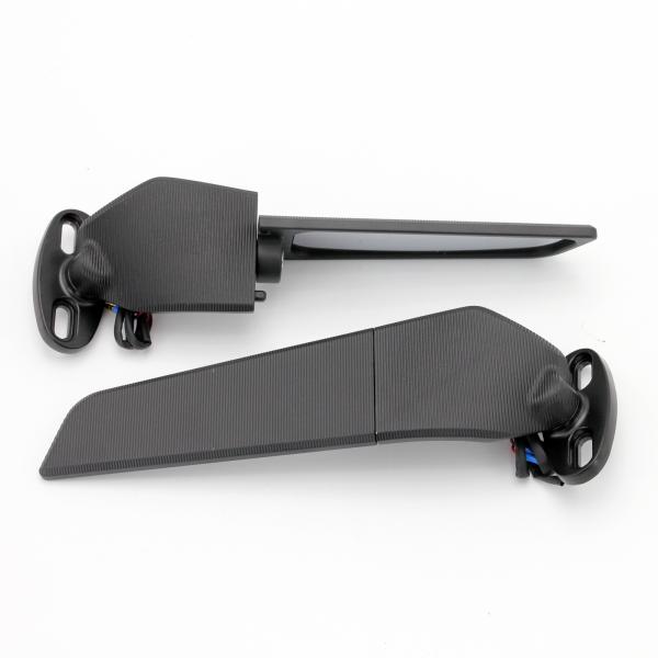 LED エアロミラー ウイングミラー左右セット 黒 ブラック ステルスミラー スリムミラー CBR1...